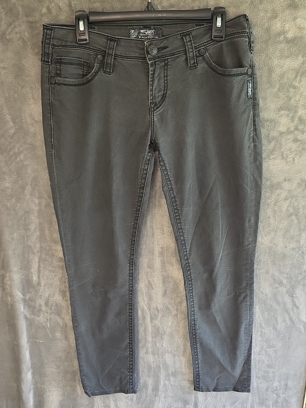 Silver Jeans Black Women's Skinny Jeans